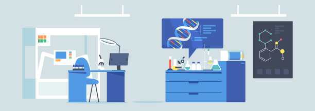 化学实验室教育室空无一人图片下载