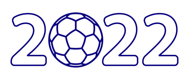2022足球字样素材图片
