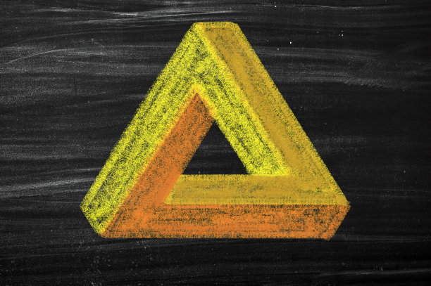 彭罗斯三角形几何光学错觉图片下载