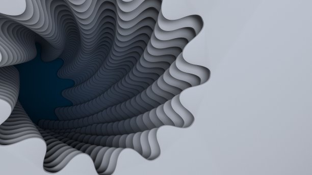 抽象的背景与剪纸形状图片下载