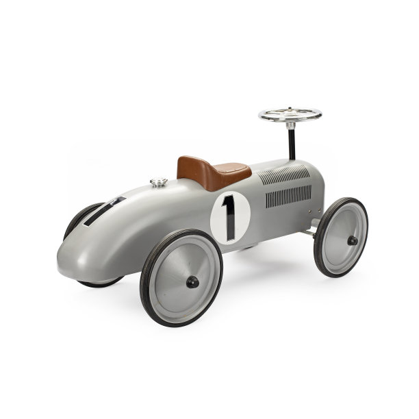 复古赛车银色玩具车图片下载