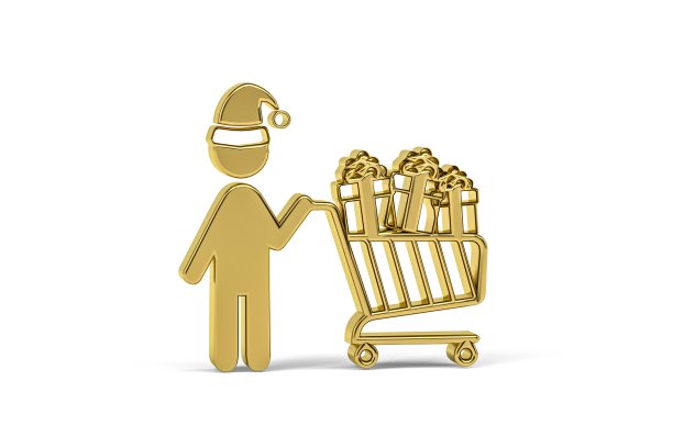 圣诞购物图标图片下载