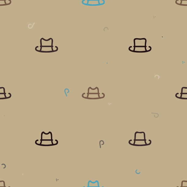 轮廓的帽子背景图片下载