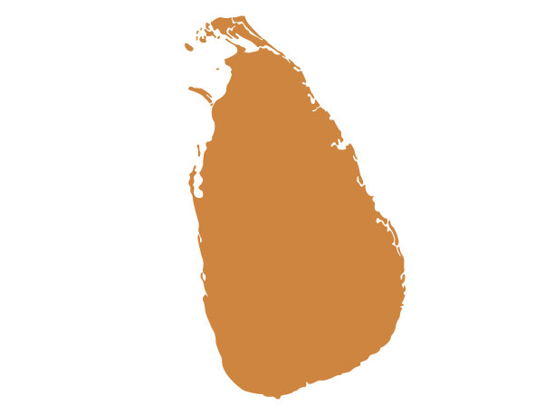 斯里兰卡的地图图片下载