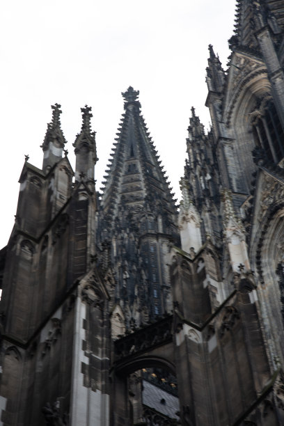 科隆大教堂外部细节图片下载