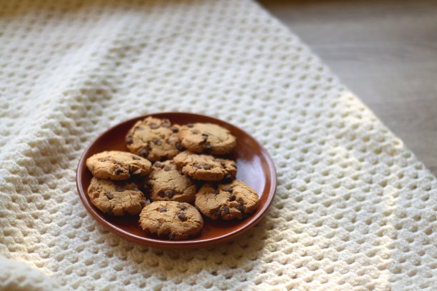 饼干和毯子图片下载