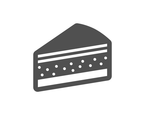 蛋糕图标，甜点食品标志图片下载