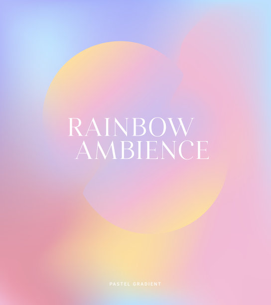 抽象粉彩多色几何重叠形状的背景。矢量插图。图片下载