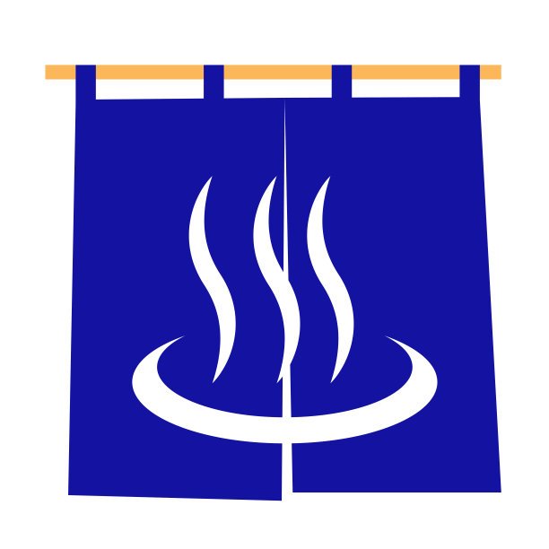 Noren是日本温泉的入口。图片下载