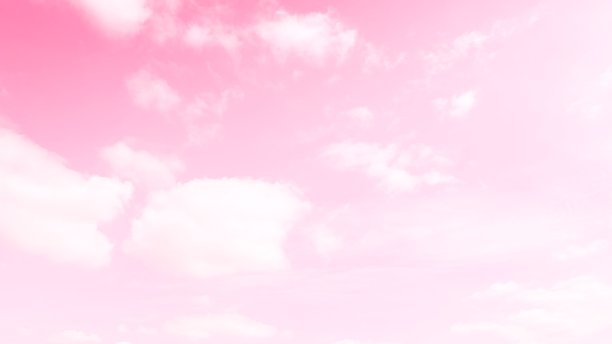 粉红色的天空云层背景图片下载