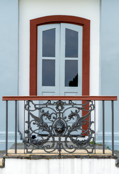 里约热内卢殖民地的房子的门图片下载