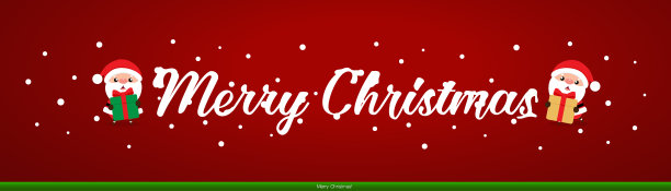 圣诞贺卡。圣诞背景与快乐的圣诞字母，矢量插图。图片下载