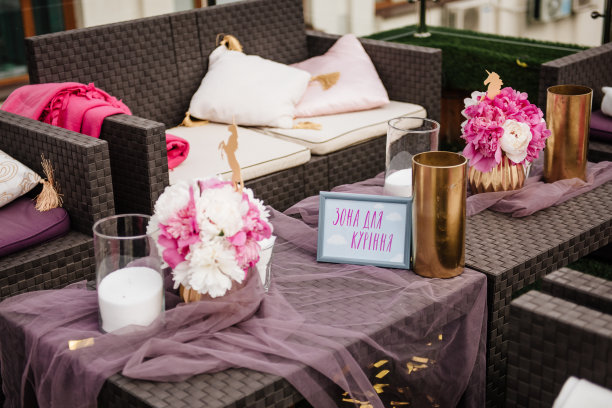 露天派对，吸烟区图片下载