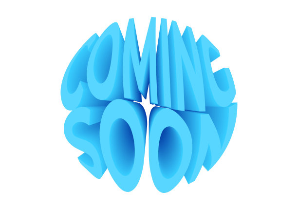 3D即将到来的背景矢量插图。商业广告与标志或标签设计销售作为横幅，海报和促销公告卡图片下载