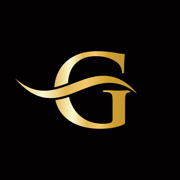 初始G标志矢量模板。字母G标志设计模板元素。G字母Logo设计图片下载