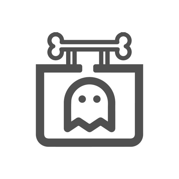 万圣节日历或幽灵图标图片下载