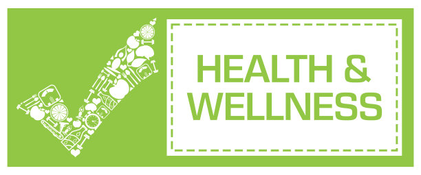 健康和健康绿色勾选健康符号绿色盒子图片下载