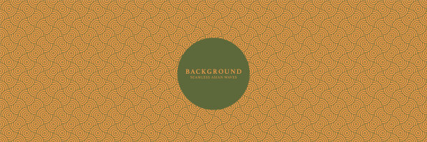 日本重复波线性图案纹理背景。无缝波浪形抽象图案背景在亚洲东方风格。图片下载