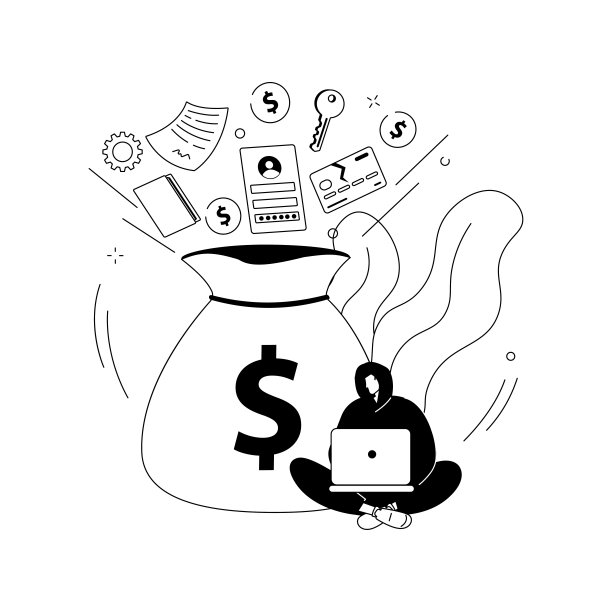 金融犯罪抽象概念矢量插图。图片下载