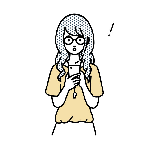 一名女教师发现并注意到她手中的智能手机里有什么东西图片下载