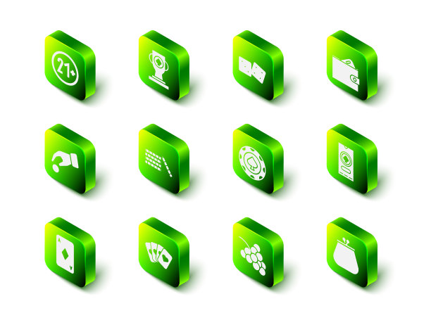 设置赌场扑克奖杯杯游戏骰子钱包图片下载