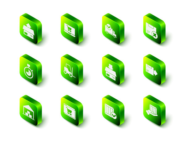 把购物车放在笔记本电脑送货卡车上图片下载