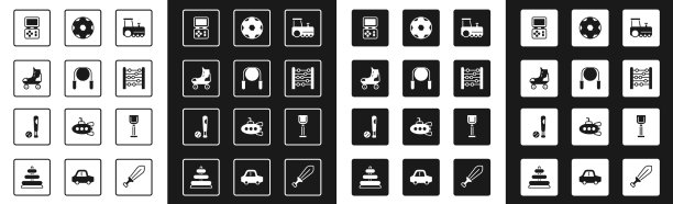 玩具火车，跳绳，轮滑，俄罗斯方块图片下载