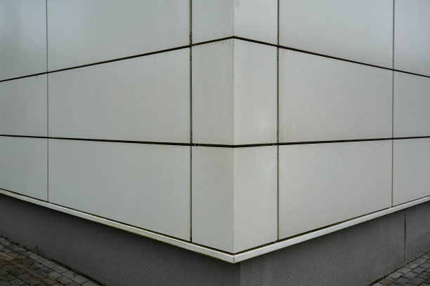 特写照片的角落的白色墙壁从瓷砖图片下载