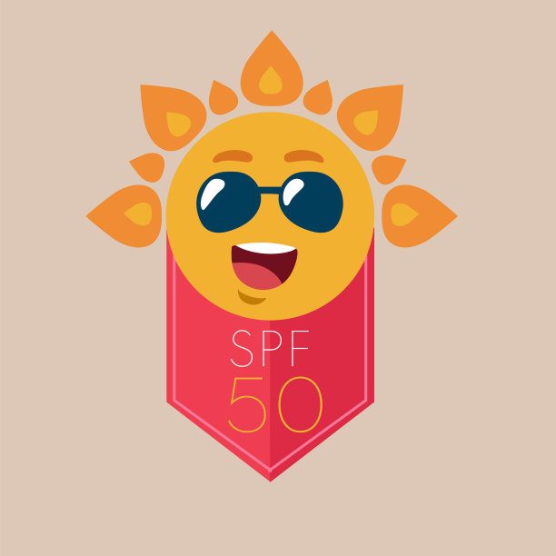 紫外线防护牌图片下载