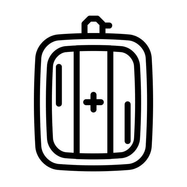 白平衡工具线图标矢量插图图片下载