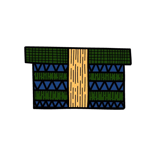 矢量插图。成堆的礼物和圣诞树。新年的主题图片下载