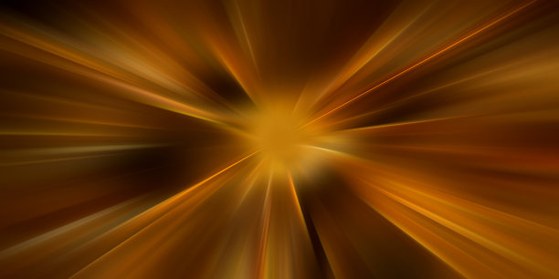 橙色的阳光射出了光芒图片下载