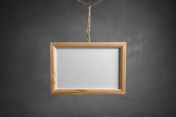 灰色背景上有文本的框架。与复制空间图片下载