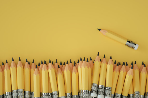 小铅笔，回到学校，最小的想法背景图片下载