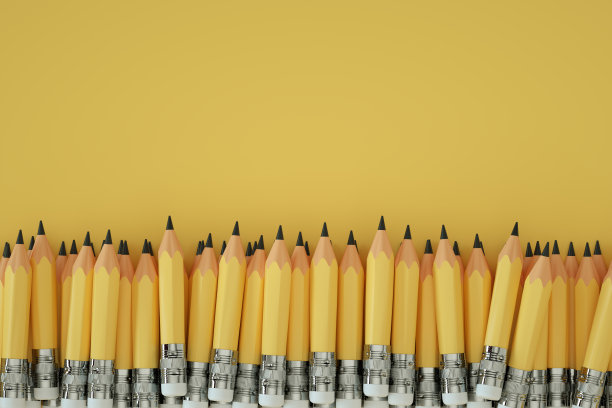 小铅笔，回到学校，最小的想法背景图片下载