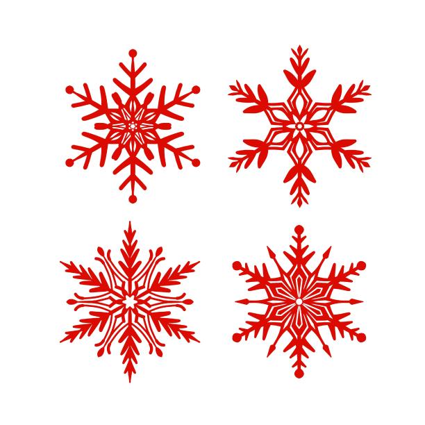 圣诞节雪花装饰素材图片