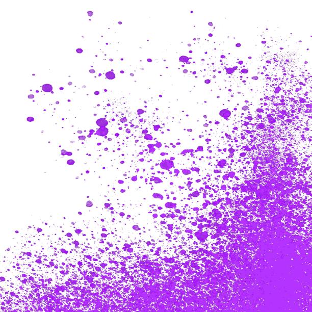 喷溅的紫色墨水图片下载