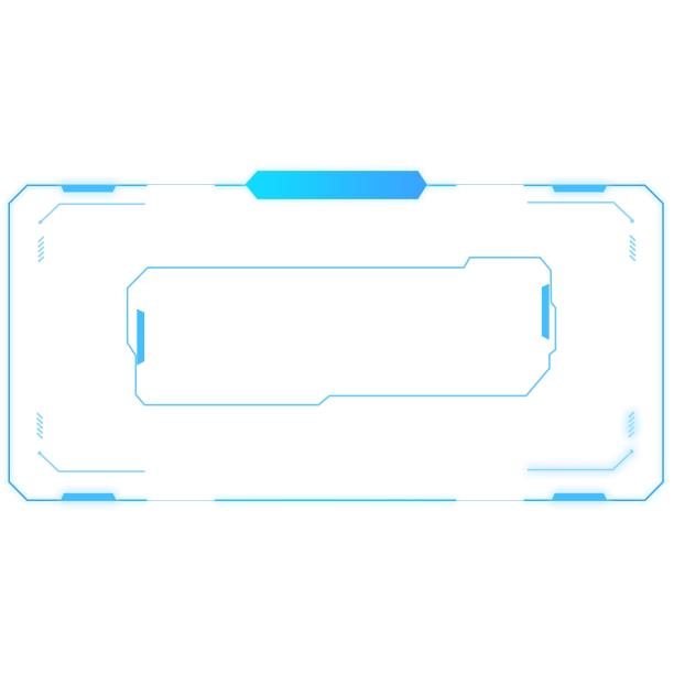 科技感线性边框图片下载