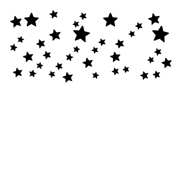 黑色的五角星图片下载