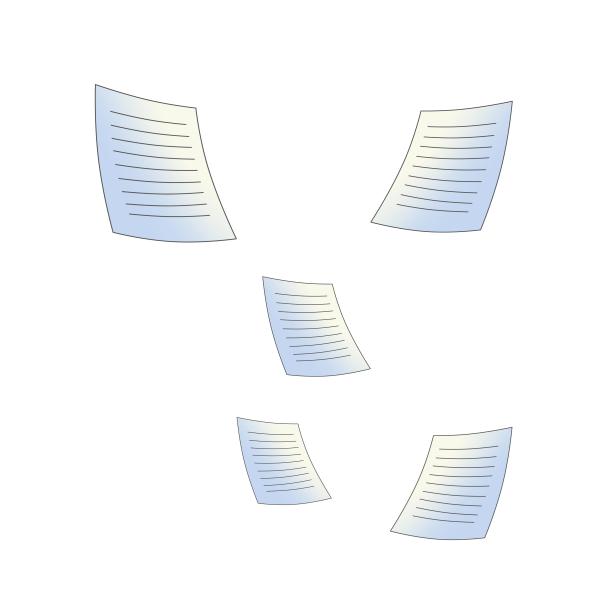 纸张办公用品图片下载