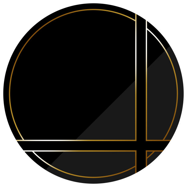 豪华圆形框架图片下载