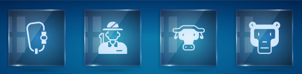 套上猎人非洲水牛头和图片下载