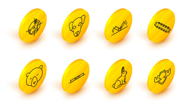 在捕兔器上放上麋鹿角图片下载