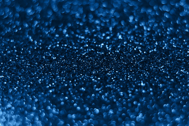 蓝色闪闪发光的焦keh背景图片下载