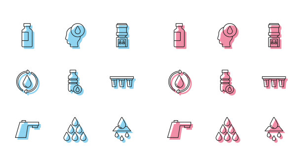 设置线水龙头滴瓶的水回收图片下载