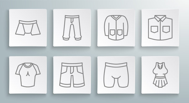 套线t恤短裤或自行车裤图片下载