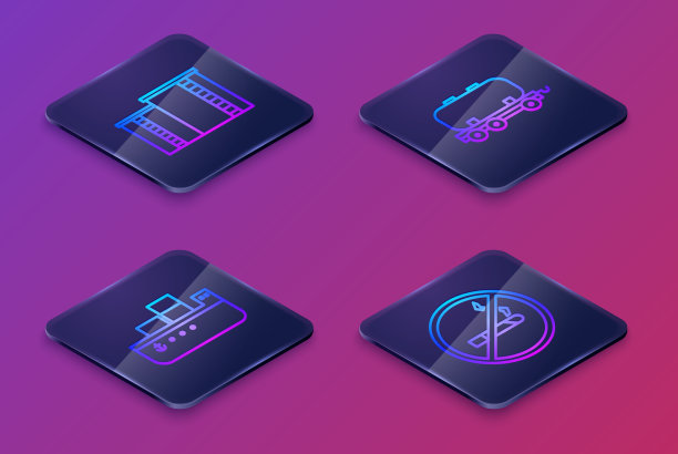 设石油工业厂房等距线图片下载