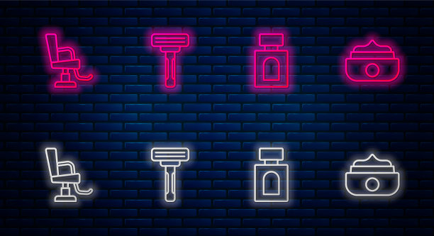 剃须刀行设置须后水图片下载