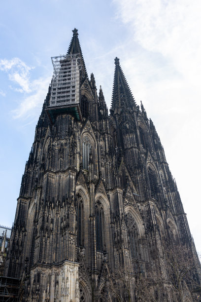 科隆大教堂外部细节图片下载