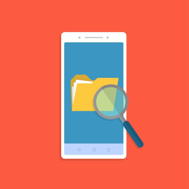 带有文件夹搜索和数据同步功能的手机，带不同文件夹的触摸屏设备图片下载